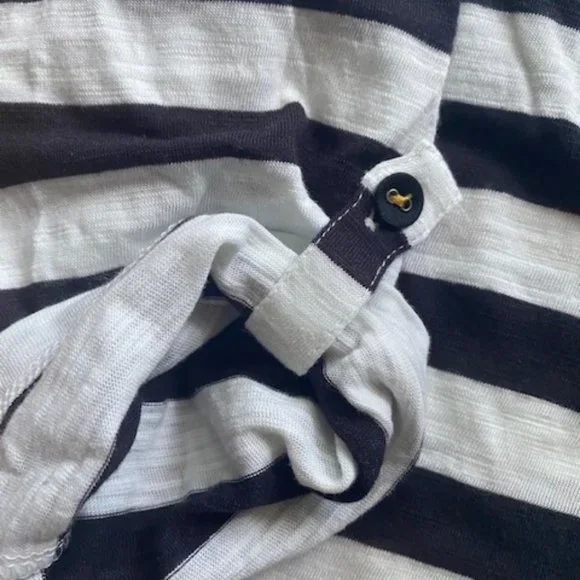 NWoT Anthropologie 9-Hi5 StCl Striped Sequined Shirt - Picture 5 of 6